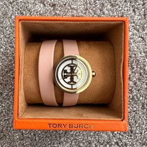 Tory Burch Light Pink Wrap Watch